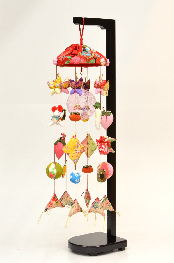 三月ゆらり絹てまり飾り（中） | 高木人形ショッピング