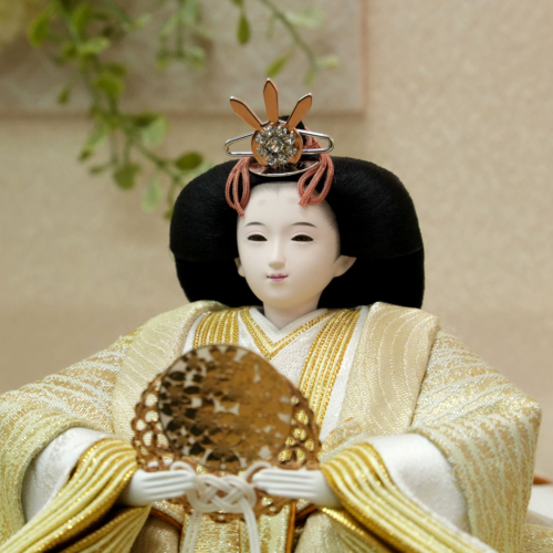 こころ 女雛のお顔と表情