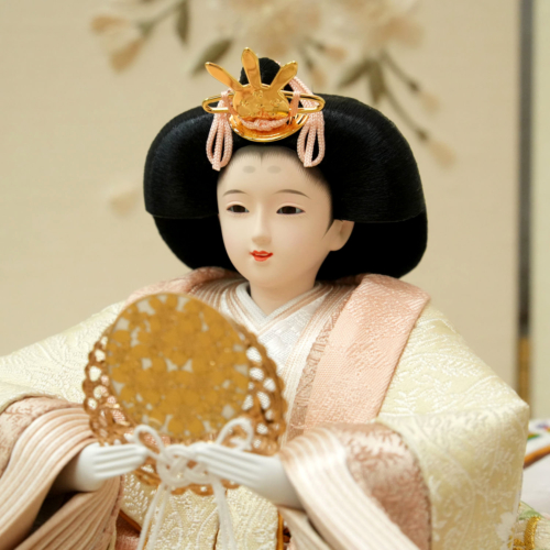 萌花 女雛のお顔と表情