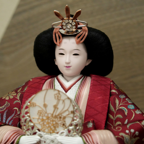 翠 女雛のお顔と表情