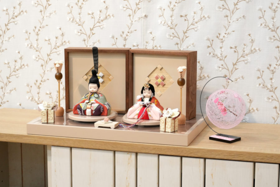雛人形と特典イメージ